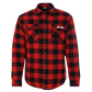 MF WANTED FEMMES FLANNEL LUMBERJACK JACKET (RED)